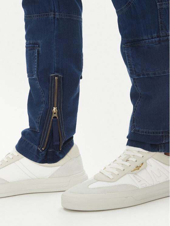 Aeronautica Militare Aeronautica Militare Jeans hlače 251PA1655CT3507 Mornarsko modra Regular Fit