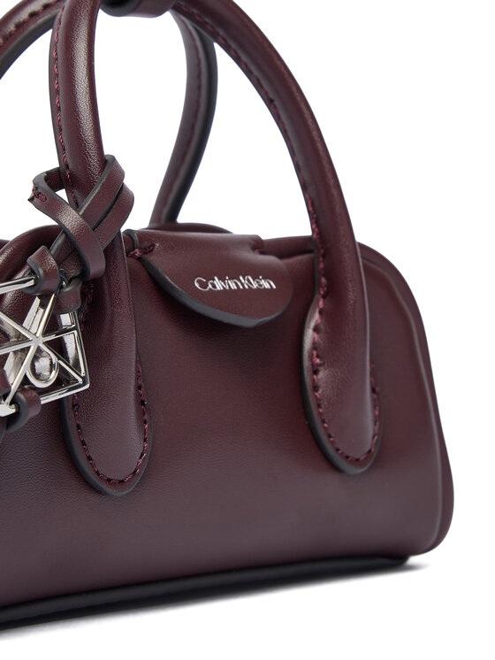 Calvin Klein Calvin Klein Kulcstartó Emblem Trio Mini Bag Charm LV04F1315G Bordó