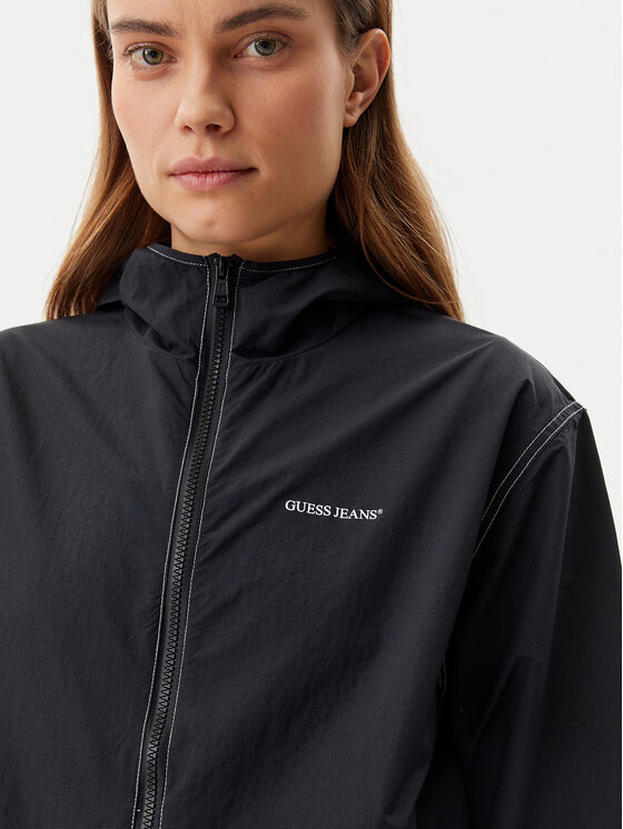 Guess Guess Átmeneti kabát W5GL29 WH8N2 Fekete Regular Fit