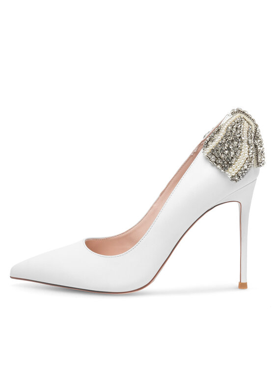 Eva Minge Eva Minge Scarpe stiletto OLIVIA-SLT3396-138 Bianco