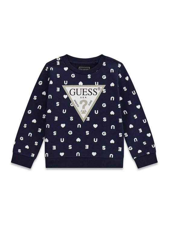 Guess Kids Guess Kids Sweter 183738 Niebieski Classic Fit