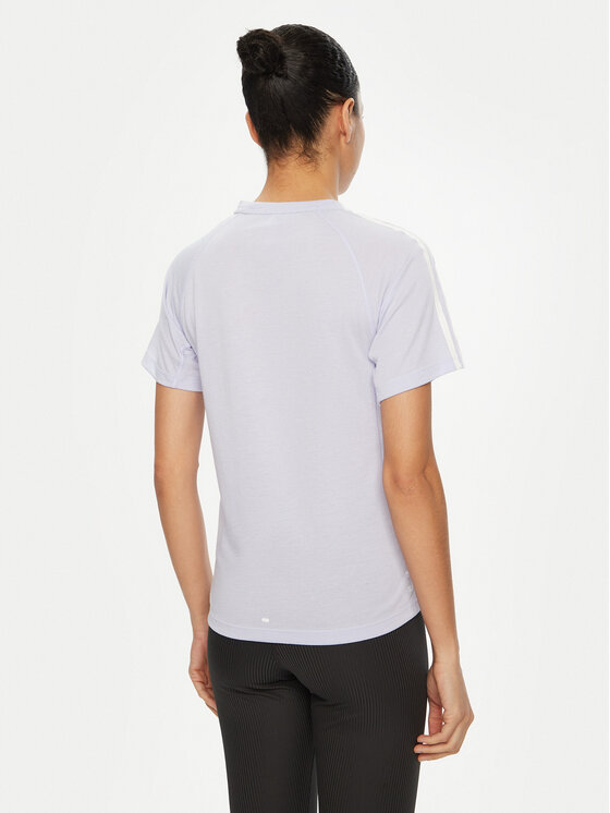 adidas adidas Φανελάκι τεχνικό Own the Run 3-Stripes JD2276 Μωβ Regular Fit