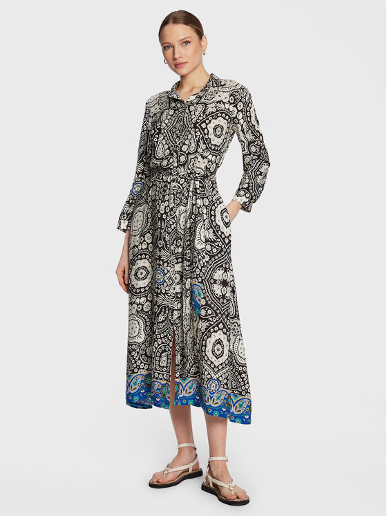 REPLAY Replay Rochie tip cămașă W9561.000.73928 Colorat Regular Fit