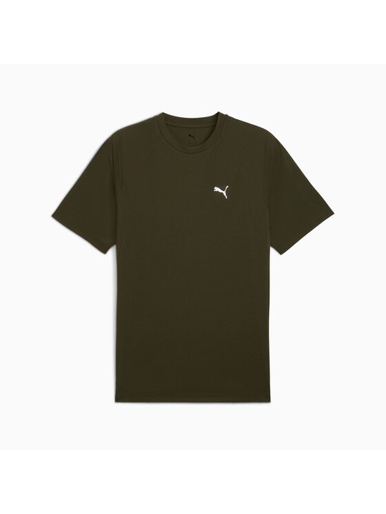 Puma Puma T-Shirt 688229 Zielony Regular Fit