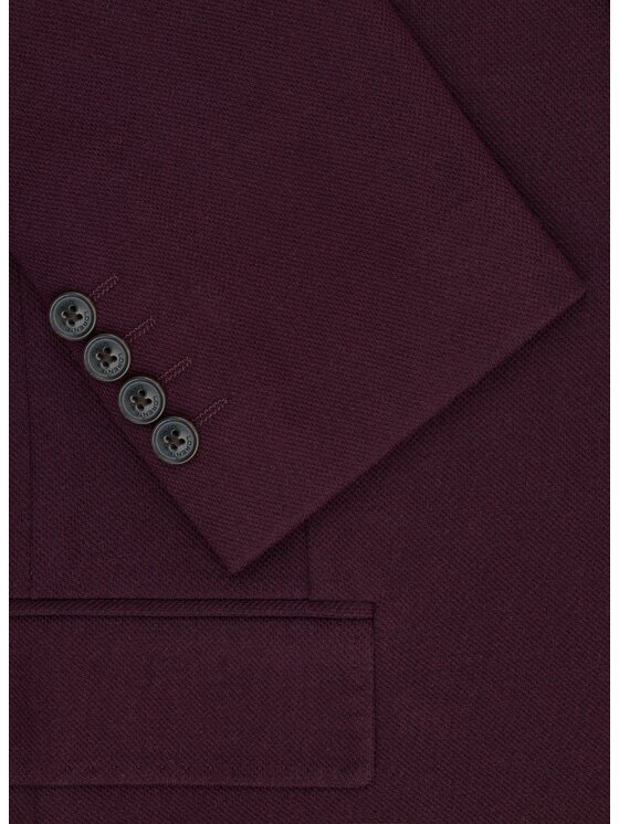 Pako Lorente Pako Lorente Marynarka P26WF-3X-010 Bordowy Slim Fit