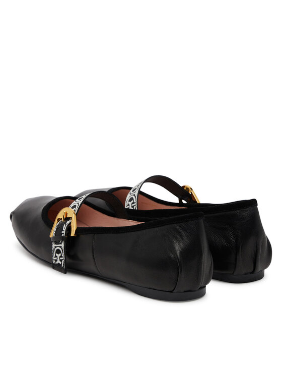 Coccinelle Coccinelle Балеринки E4 S15 19 01 01 Черен