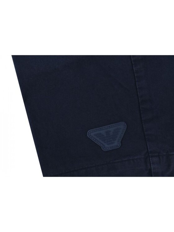 Emporio Armani Emporio Armani Szorty materiałowe 211824 3R471 06935 Granatowy Regular Fit