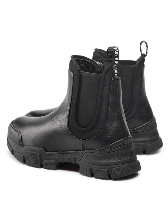 LOVE MOSCHINO LOVE MOSCHINO Gležnjarji Chelsea JA15614G0DIAI00A Črna