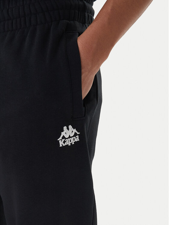 Kappa Kappa Pantaloni trening Gothenburg 331U7EW Negru Regular Fit