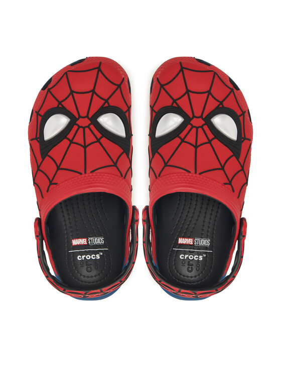 Crocs Crocs Şlapi Kids' Spider-Man Classic Clog 213519 Roșu