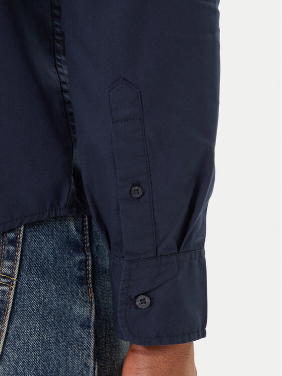 Mustang Mustang Πουκάμισο Canton 1016951 Σκούρο μπλε Slim Fit