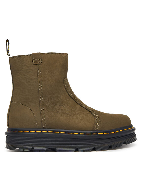 Dr. Martens Dr. Martens Ботильйони ZEBZAG Rigger Olive Wyoming DM42022300 Зелений