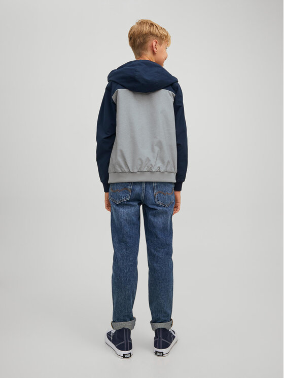 Jack&Jones Junior Jack&Jones Junior Μπουφάν μεταβατικό Rush Blocking 12200453 Γκρι Regular Fit
