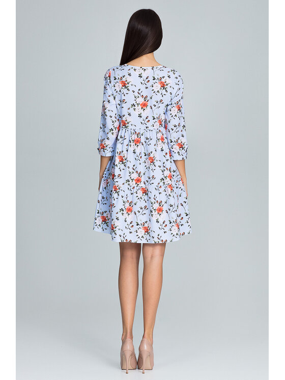 FIGL FIGL Sukienka M598 Kolorowy Regular Fit