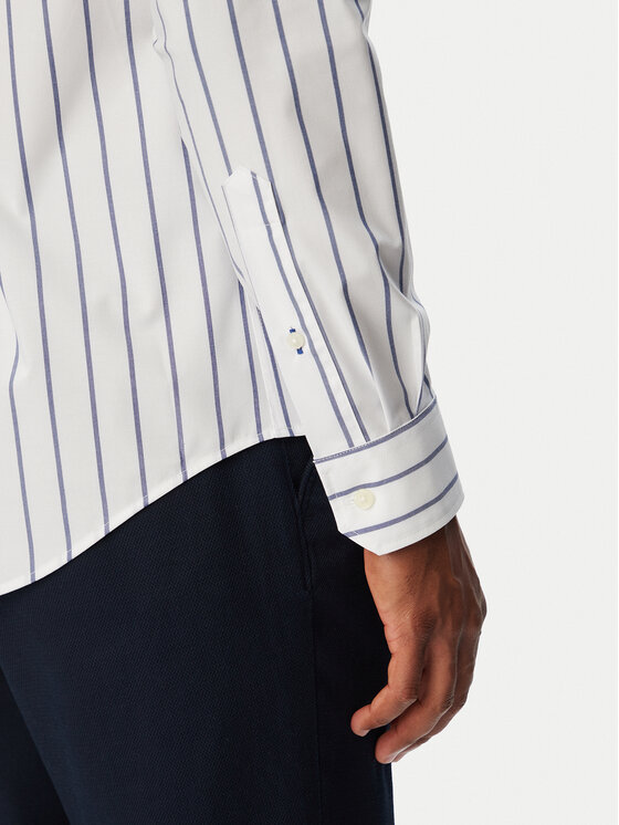 Tommy Hilfiger Tommy Hilfiger Πουκάμισο Performance MW0MW43430 Ανοιχτό μπλε Slim Fit