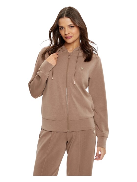 Guess Guess Felpa v4yq06kcay2-g1k8 Marrone Regular Fit