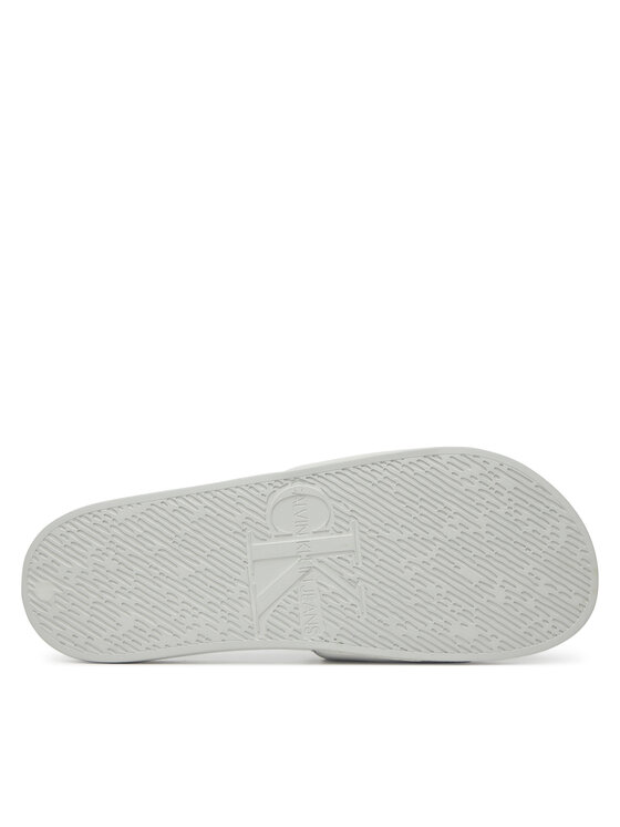 Calvin Klein Jeans Calvin Klein Jeans Klapki Slide Jelly Mono Pu YM0YM01281 Szary
