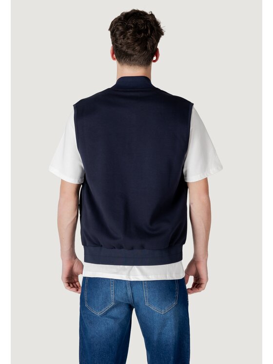 Antony Morato Antony Morato Kurtka skórzana REGULAR FIT Niebieski Regular Fit