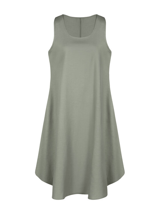 Feba Feba Sukienka letnia F253 Khaki Oversize