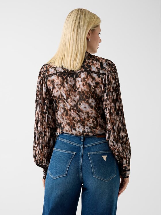 Guess Guess Top 170535 Kolorowy Classic Fit