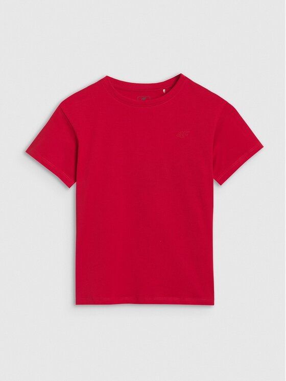 4F 4F Футболка 4FJWspring_summer_2025TTSHM2324 Червоний Oversize