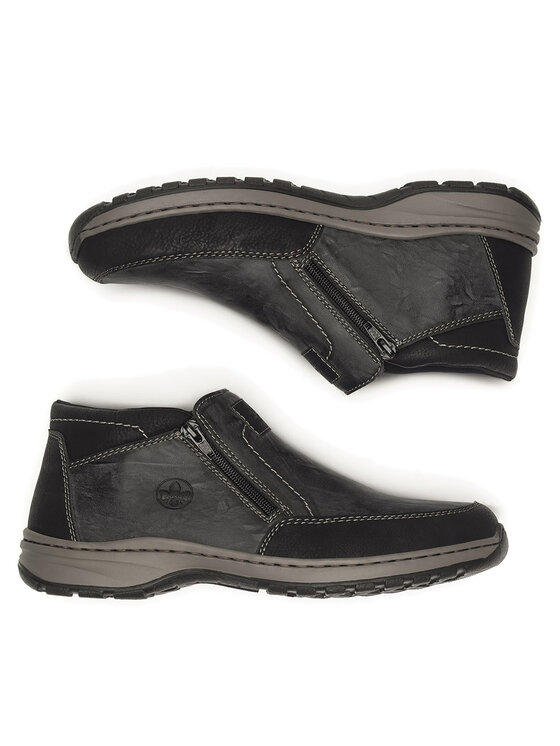 Rieker Rieker Schnürschuhe 03352-45 Schwarz