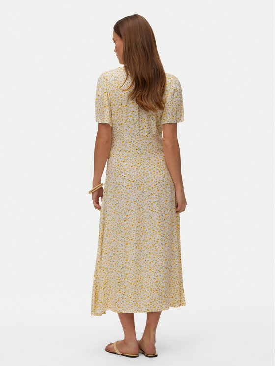 Vero Moda Vero Moda Každodenné šaty Alba 10330301 Žltá Regular Fit