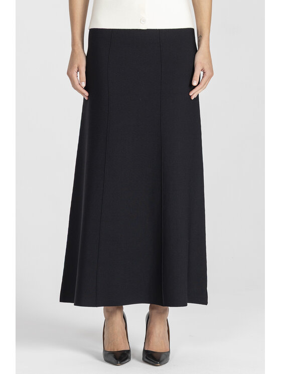 Deni Cler Milano Deni Cler Milano Spódnica maxi T-DC-751D-E5-20-90-1 Czarny