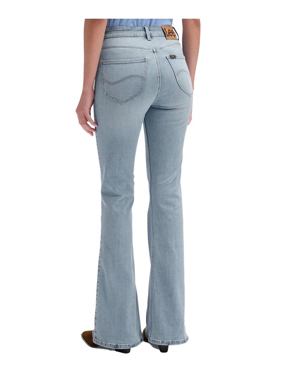 Lee Lee Jeansy Breese Niebieski Wide Leg