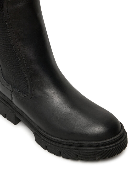 Tamaris Tamaris Kotníková obuv s elastickým prvkem 1-26407-43 Černá