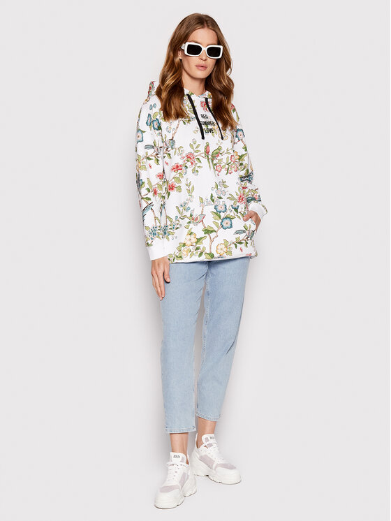Felpa XR0MF09Y Multicolore Relaxed Fit