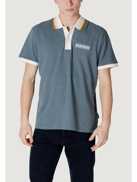 Napapijri Napapijri Polo E-MURLO SS Γκρι Casual Fit