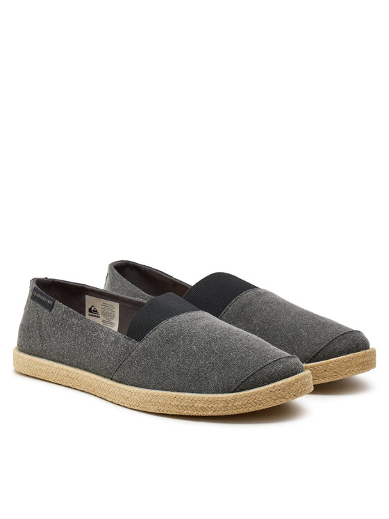 Quiksilver Quiksilver Espadrilky AQYS700053 Sivá