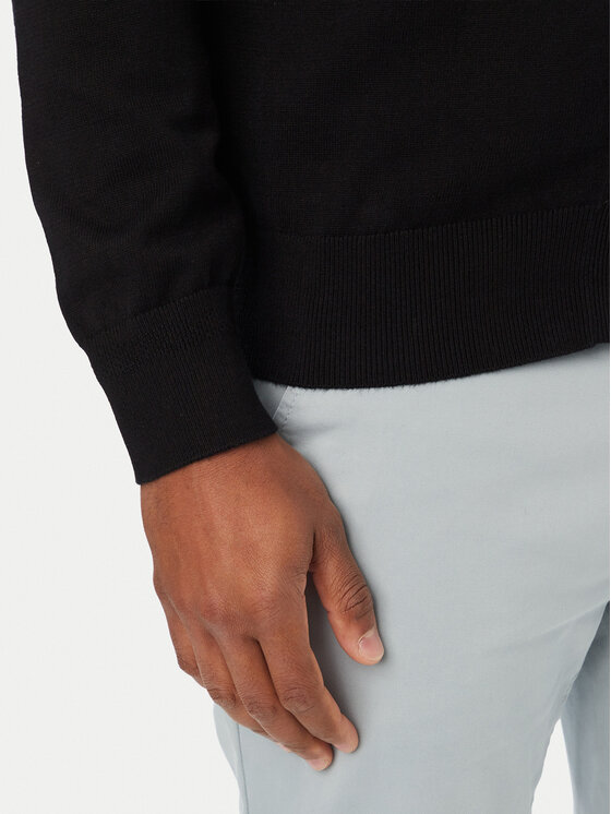 BOSS BOSS Kardigan Kanozip_S 50543692 Czarny Regular Fit