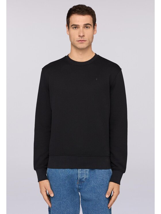 Trussardi Trussardi Felpa G8088000034N033 Nero Regular Fit