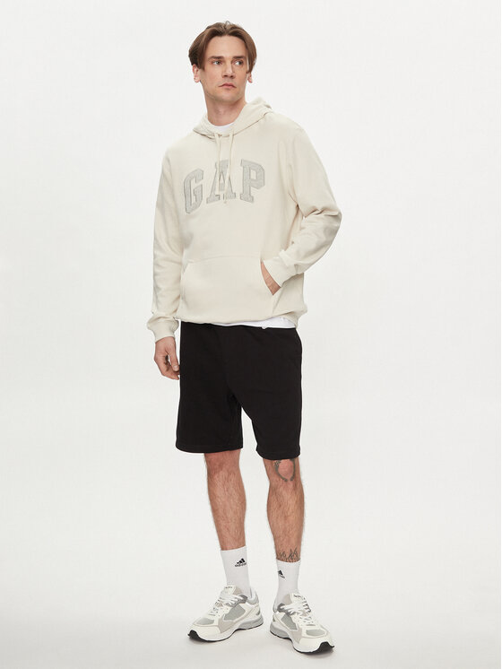Gap Gap Majica dugih rukava 868453-02 Bež Regular Fit