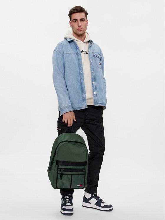 Tommy Jeans Tommy Jeans Nahrbtnik Mission AM0AM11147 Zelena