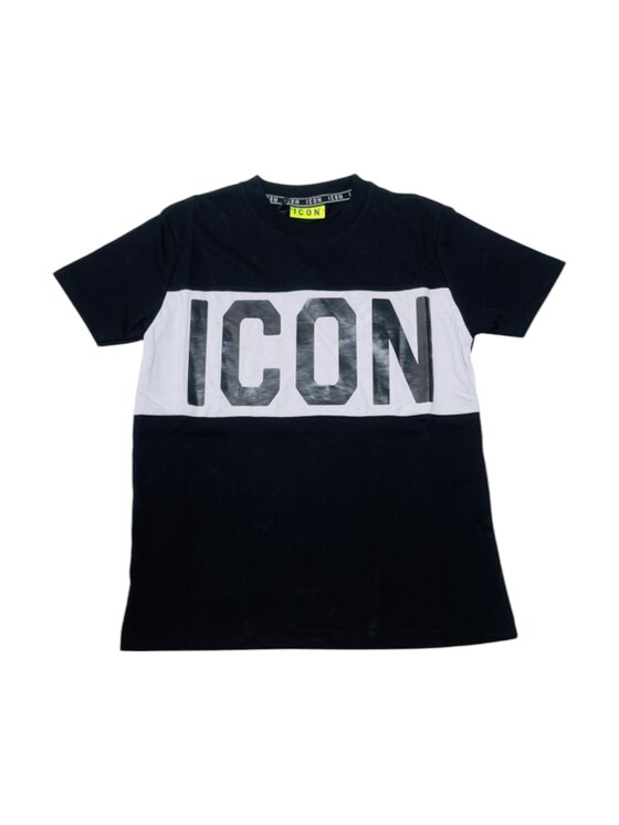 Icon Icon T-shirt ibks00482-nero Nero Regular Fit