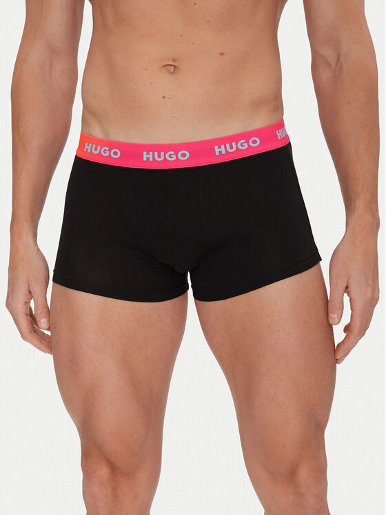 HUGO HUGO Set 3 parov boksaric 50532611 Črna