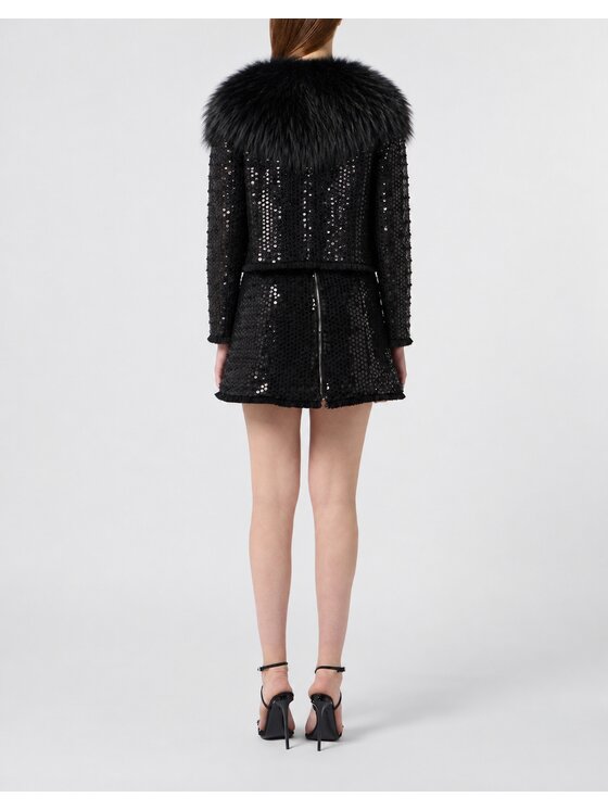 PHILIPP PLEIN PHILIPP PLEIN Sako 32224 Černá Loose Fit