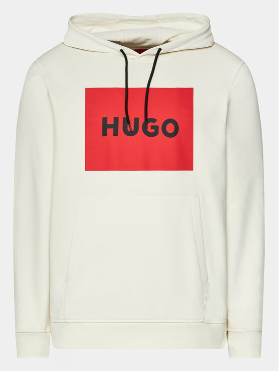 HUGO Hugo Felpa Duratschi223 50473168 Écru Regular Fit
