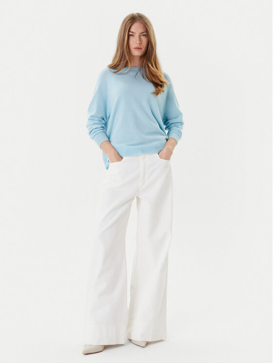 Marella Marella Megztinis Tesa 2523366171 Žydra Relaxed Fit