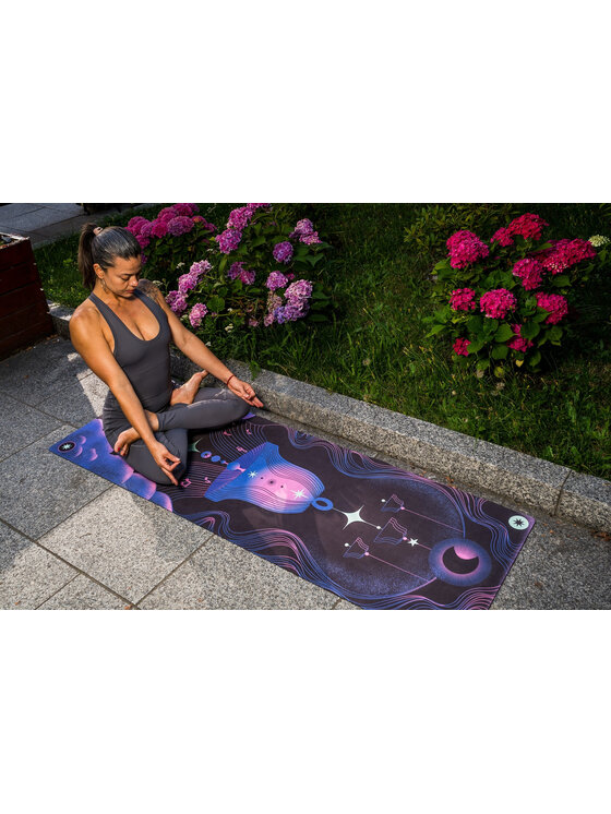 Moonholi Moonholi Mata do ćwiczeń BELLS TRAVEL Czarny