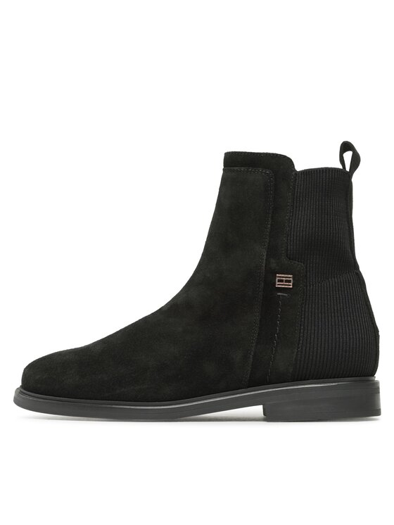 Tommy Hilfiger Tommy Hilfiger Aulinukai Tommy Essentials Boot FW0FW07474 Juoda