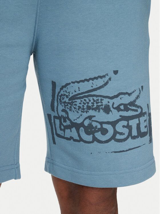 Lacoste Lacoste Športne kratke hlače GH0286 Modra Regular Fit
