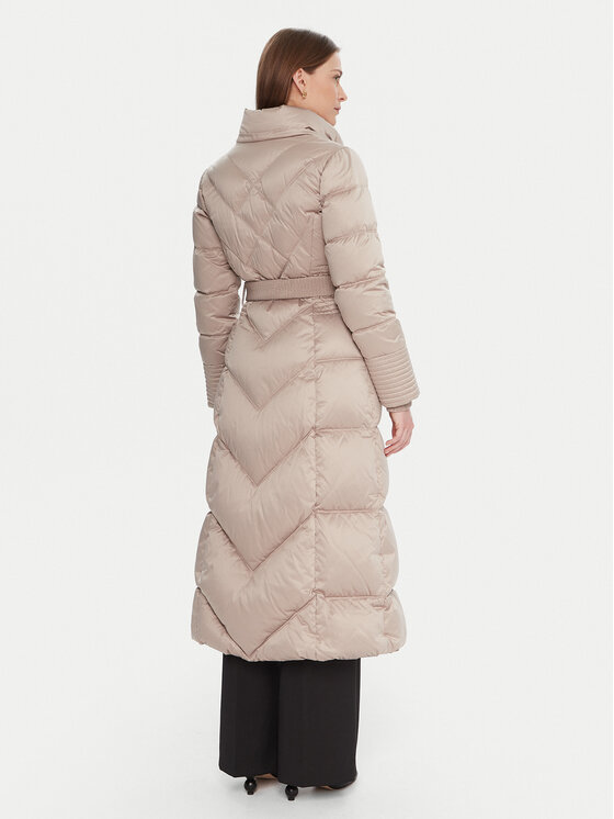 Marciano Guess Marciano Guess Cappotto invernale 5BGL39 7374A Écru Regular Fit