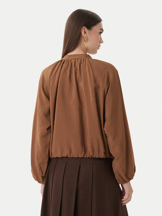 Marella Marella Prijelazna jakna Fico 2613041174 Smeđa Regular Fit