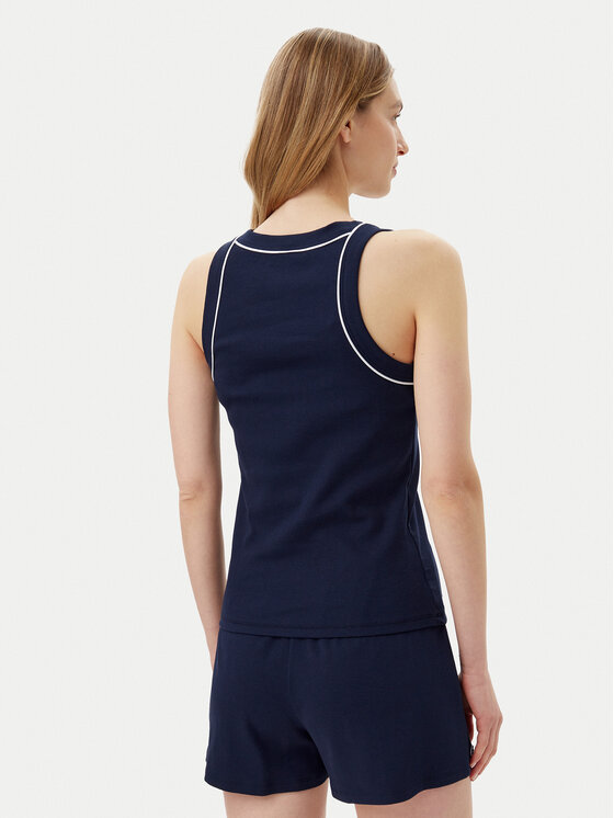 Lacoste Lacoste Pyžamo 4F8400 Tmavomodrá Regular Fit