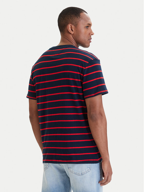 Tommy Jeans Tommy Jeans Tricou DM0DM22544 Bleumarin Regular Fit