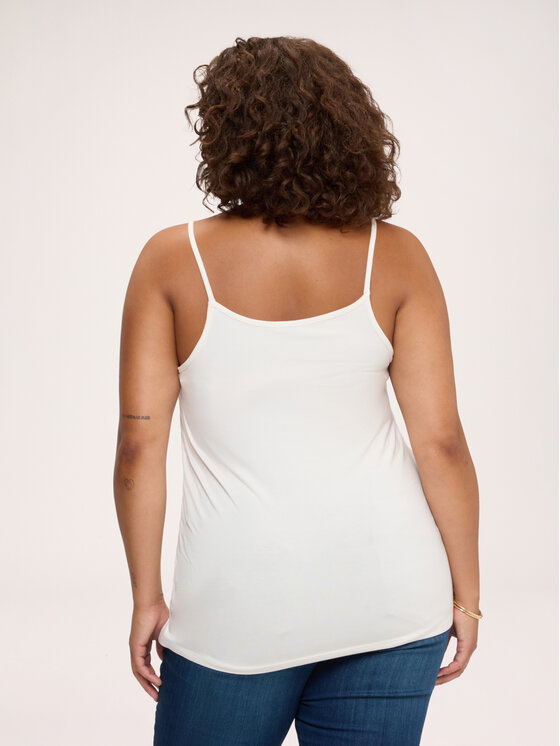 Fiorella Rubino Fiorella Rubino Top D012L000149N011 Bianco Slim Fit